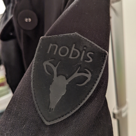 Nobis Tula Peacoat Down Parka Jacket Women's XXS Black Authentic - Picture 6 of 8